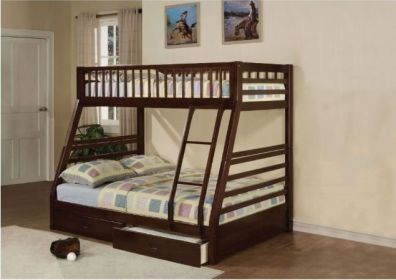 Jason Espresso Finish Twin/Full Bunk Bed