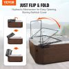 VEVOR Hot Tub Cover Lift, Spa Cover Lift, Hydraulic, Width 69" - 96.5" Adjustable, Installed on Both Sides at the Top