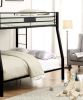 Limbra Sandy Black Finish Full XL/Queen Bunk Bed