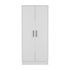 Canaan 2-Piece Bedroom Set, Armoire + Dresser, White