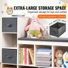 VEVOR Kids Reading Nook Bench, Toddler Bookshelf and Bookcase with Detachable Seat Cushion, 6-Cubby Storage Organizer Bench with 3 Drawers
