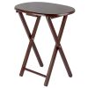Nathan 5-Pc Snack Table Set; Cappuccino