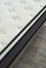 Hybrid 10 Inch Full Size Pillow Top Mattress in a Box with Breathable and Hypoallergenic Design, Medium Firm for Lumbar Support