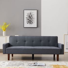 8170  Green Sofa Bed (Color: Dark Gary)