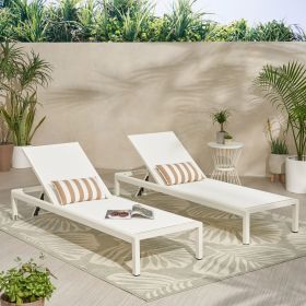 CAPE CORAL KD CHAISE LOUNGE GRY(MP2)( SET OF 2 ) (Color: as Pic)