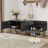 Modern Shoe Storage Bench with Hidden Storage and Upholstered Cushions for Bedside,Living Room and Entryway